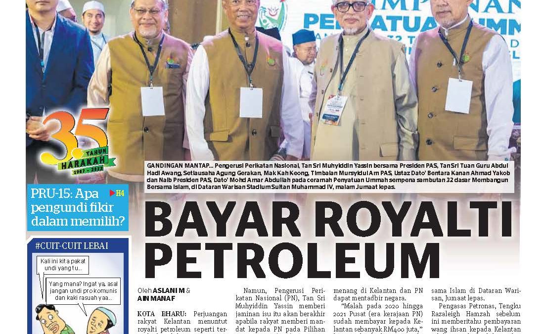 Bayar Royalti Petroleum