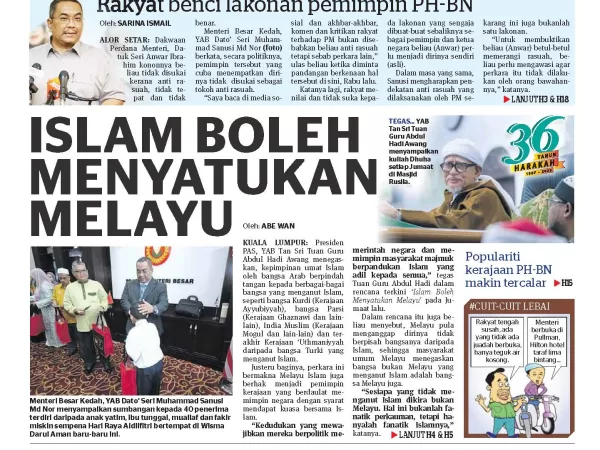Islam boleh menyatukan Melayu