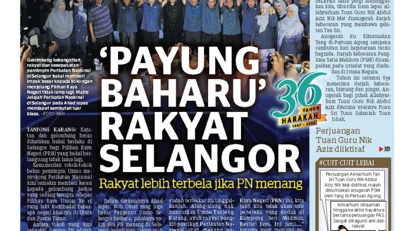 ‘Payung Baharu’ Rakyat Selangor
