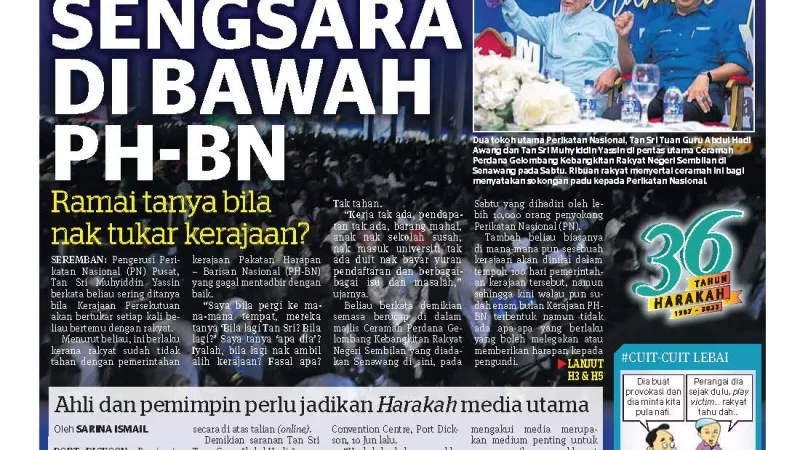 Rakyat sengsara di bawah PH-BN