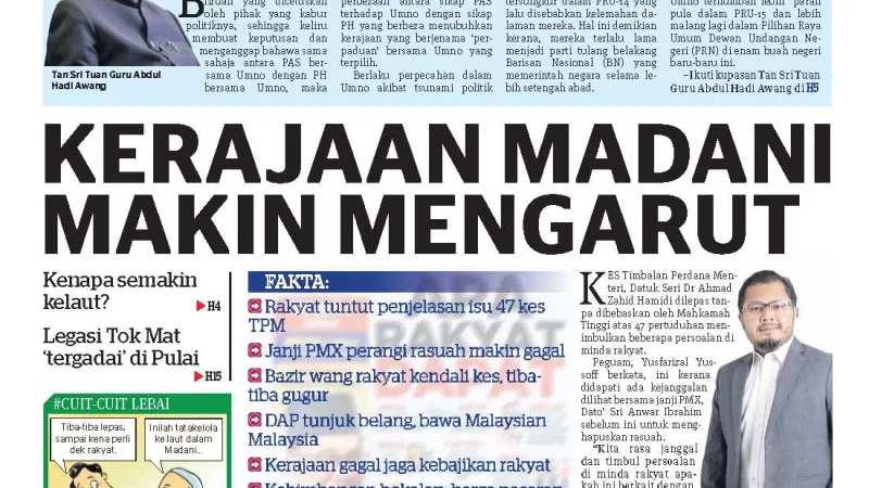 Kerajaan Madani Makin Mengarut