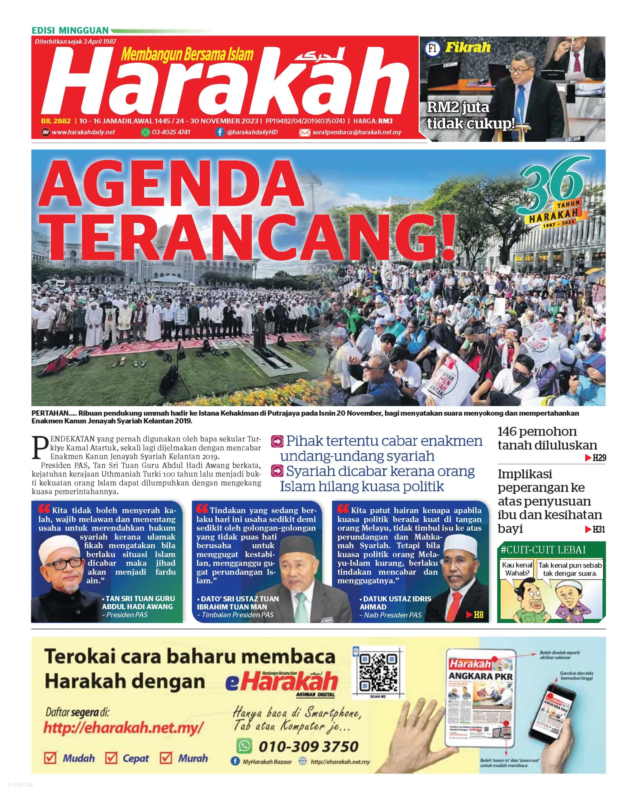 Agenda Terancang!